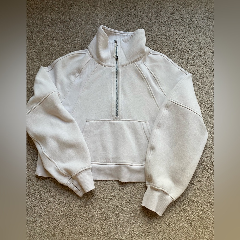 Lululemon Scuba Oversized Funnel Neck Half Zip- M/L